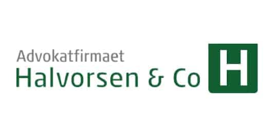 Advokatfirmaet Halvorsen co logo til artikkel om advokat i flekkefjord