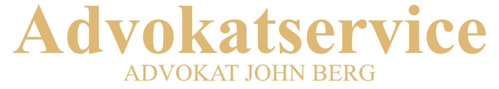 Advokatservice Advokat John Berg logo